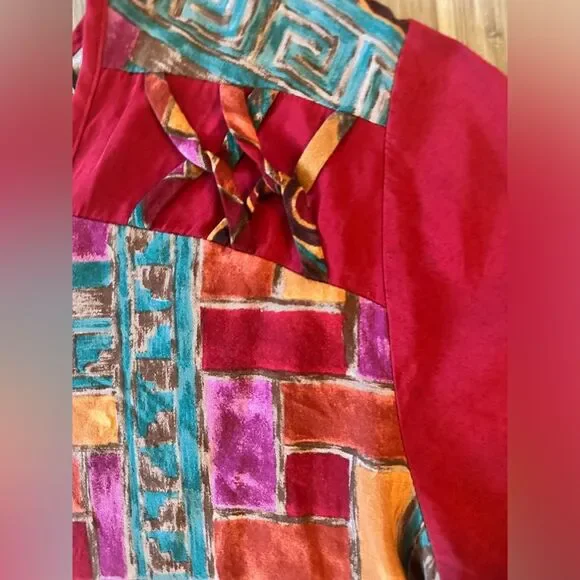 Christopher David Vintage Boho Skirt Set M - Picture 5 of 13